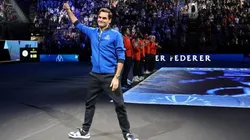 Federer se despediu das quadras na última semana pela Laver Cup