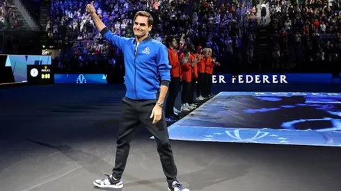 Federer se despediu das quadras na última semana pela Laver Cup