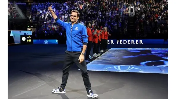 Federer se despediu das quadras na última semana pela Laver Cup