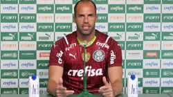 Marcelo Lomba é reserva de Weverton do Palmeiras e interessa ao Fluminense - Foto: César Greco/ Palmeiras