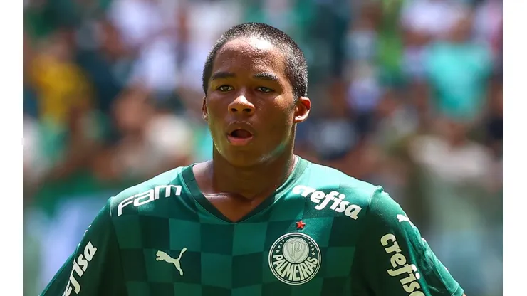 Marcello Zambrana/AGIF. Endrick segue esperando chances no time profissional do Palmeiras