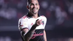 Foto: Ettore Chiereguini/AGIF - Luciano comemora gol do São Paulo, no Morumbi