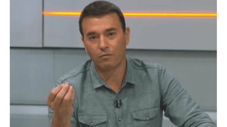 André Rizek comentando no SporTV - Foto: Reprodução / SporTV