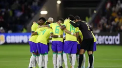 Dean Mouhtaropoulos/Getty Images - Seleção Brasileira no amistoso contra Gana