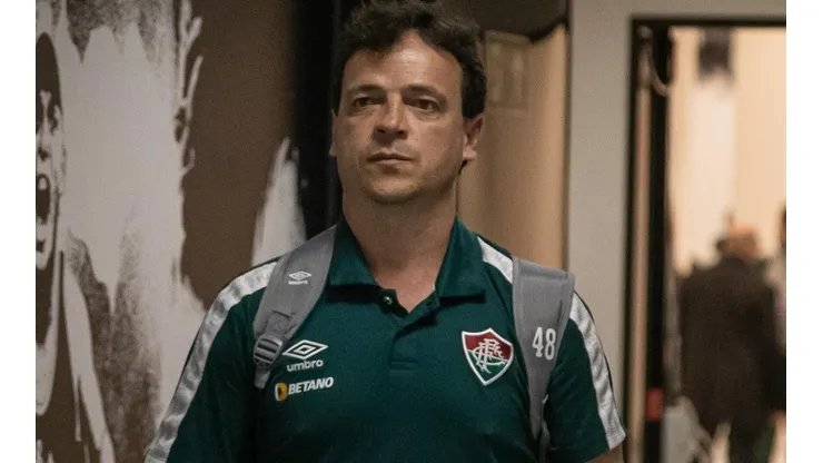 Foto: Marcelo Gonçalves/Fluminense FC/Divulgação - Diniz: técnico tem dúvida na defesa para jogo com Atlético-MG