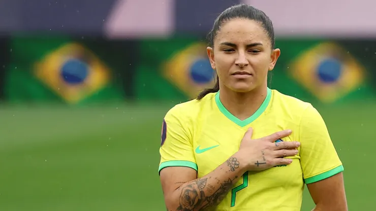 Jogadora não foi convocada por Arthur Elias. Sean M. Haffey/Getty Images.