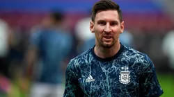 Agif/Mateus Bonomi - Messi marca dois gols contra a Jamaica