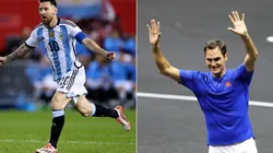 Foto: Getty Images - Messi foi comparado com Roger Federer pelo técnico Lionel Scaloni