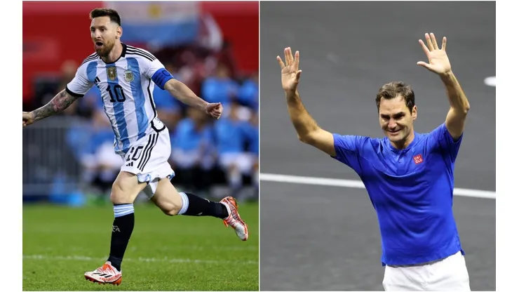Foto: Getty Images - Messi foi comparado com Roger Federer pelo técnico Lionel Scaloni