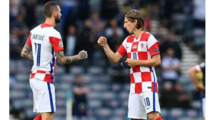 Foto: Paul Ellis - Pool/Getty Images - Croata saiu machucado contra a Áustria