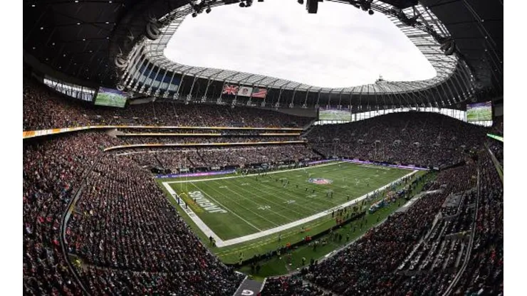 Estádio do Tottenham adaptado para um jogo da NFL em 2021
