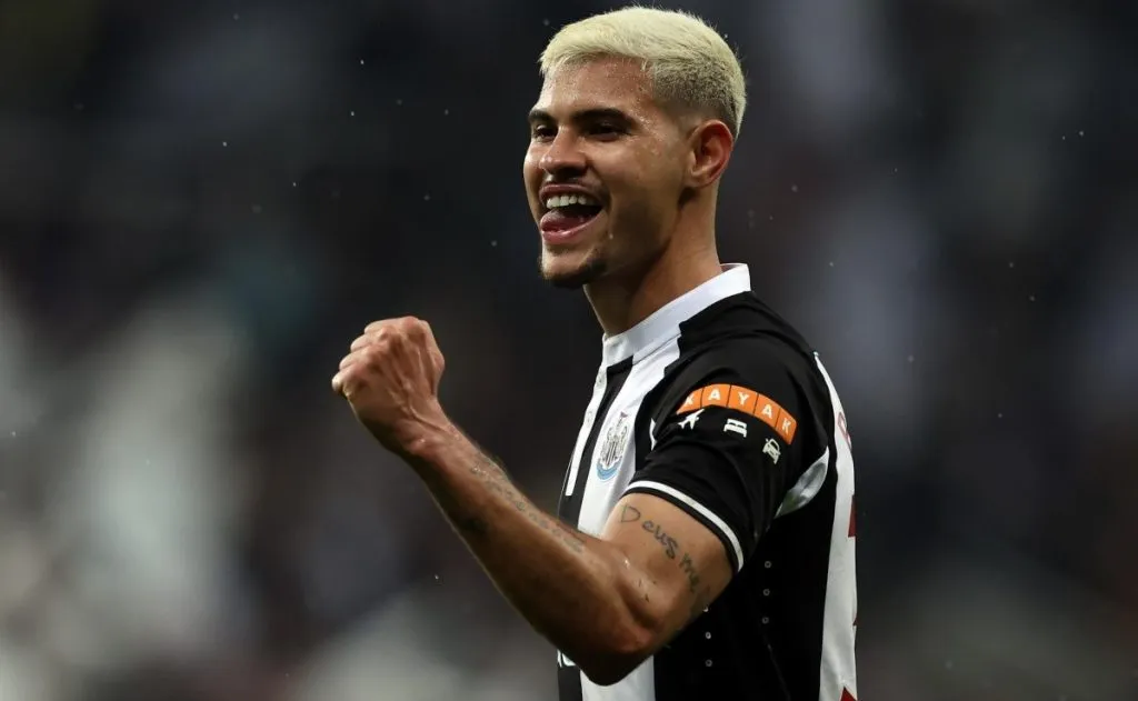Foto: Ian MacN/Getty Images/Divulgação – Bruno Guimarães: brasileiro custou caro ao Newcastle