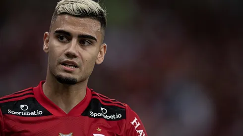 Foto: Jorge Rodrigues/AGIF – Andreas Pereira: meia frustrou torcedores do Santos indo para o Flamengo