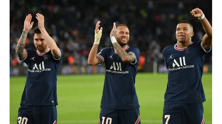 Foto: Matthias Hangst/Getty Images - Messi, Neymar e Mbappé