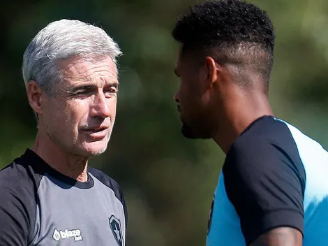 "Quero renovar meu contrato"; Reforço do Botafogo expõe relação com Luís Castro e revela planos para 2023