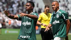 Flickr Oficial do time: FABIO MENOTTI/Flickr Oficial Palmeiras - Colegas de Endrick entoam zoação com o Corinthians