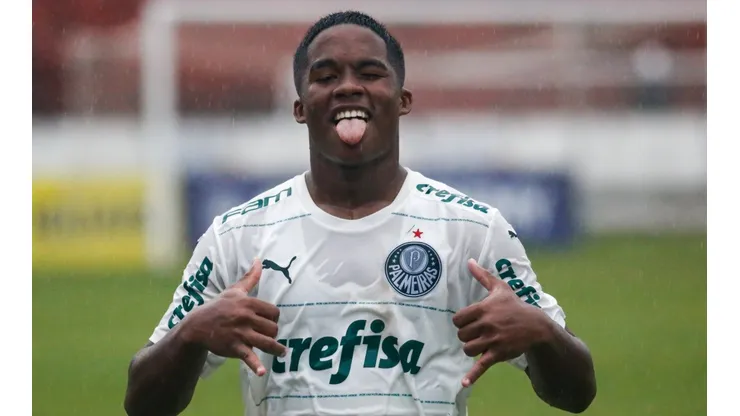 Foto: Rafael Vieira/AGIF: 'Parça' de Endrick pode ser titular do Palmeiras contra o Atlético-MG