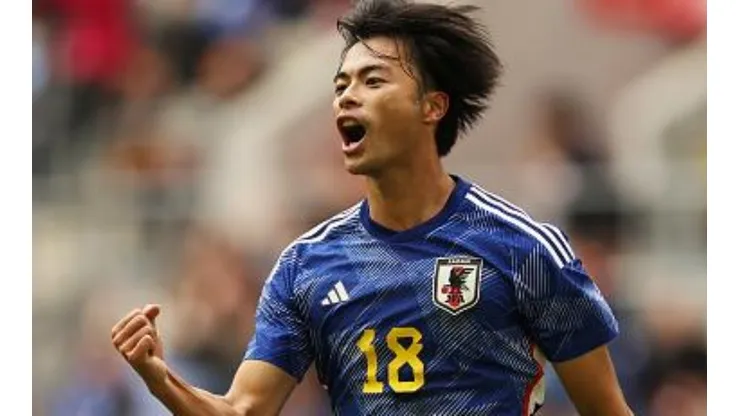 Foto: Lars Baron/Getty Images - Mitoma marcou um dos gols da Seleção Japonesa