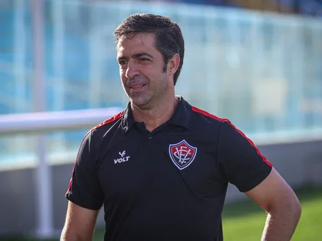 "Sempre foi o nosso pensamento", O Vitória está perto do acesso e o técnico faz uma revelação importante