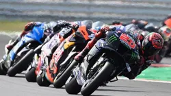 Quartararo (número 20) segue como líder do Mundial