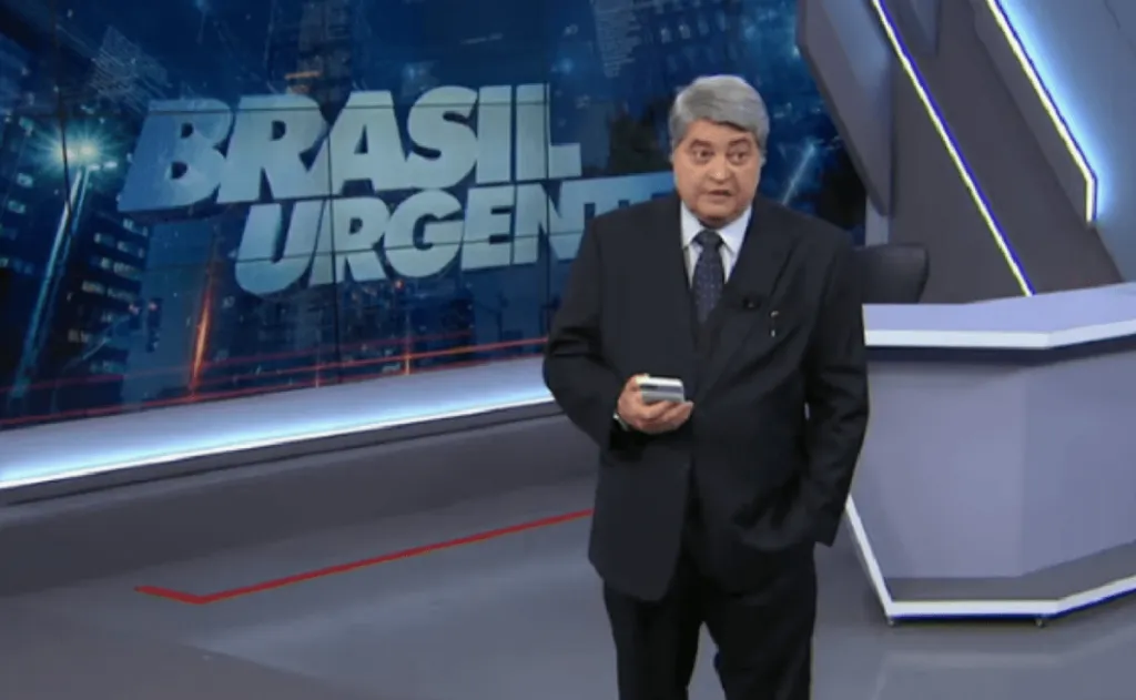 Datena no Brasil Urgente - Foto: Reprodução/Record