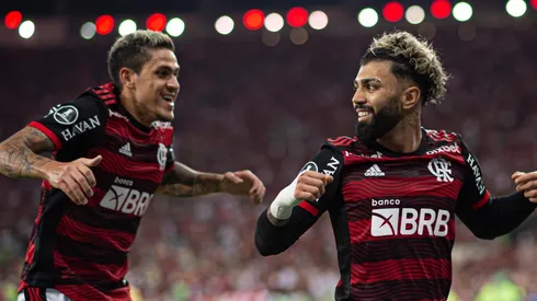 Foto: Jorge Rodrigues/AGIF - Pedro e Gabigol devem ser titulares na Copa do Brasil contra o TImão.