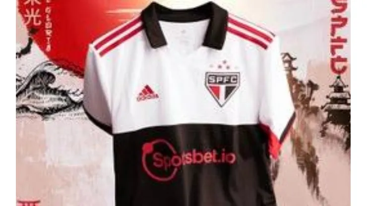Foto: Reprodução Twitter do São Paulo - 3ª camisa do SPFC.