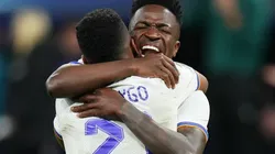 Foto: Angel Martinez/Getty Images/Espanha - Vini Jr. e Rodrygo: dupla vem fazendo sucesso no Real Madrid