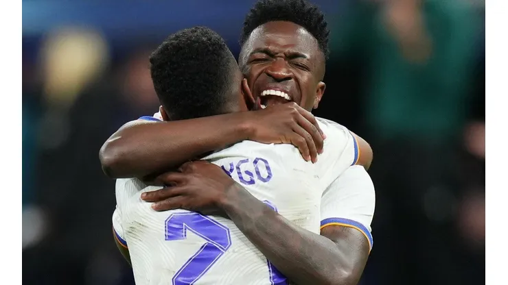 Foto: Angel Martinez/Getty Images/Espanha - Vini Jr. e Rodrygo: dupla vem fazendo sucesso no Real Madrid