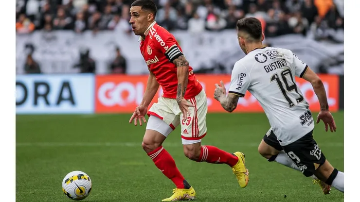 Agif/Guilherme Drovas - Gabriel faz promessa a torcida do Internacional