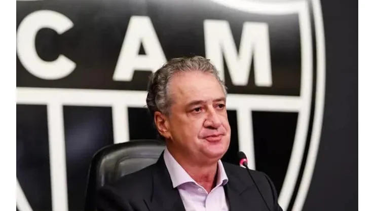 Foto: Twitter Atlético-MG - Sérgio Coelho, presidente do Galo.