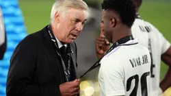 Alex Grimm/Getty Images. Ancelotti falou sobre situação no vestiário após declaração preconceituosa destinada ao atacante