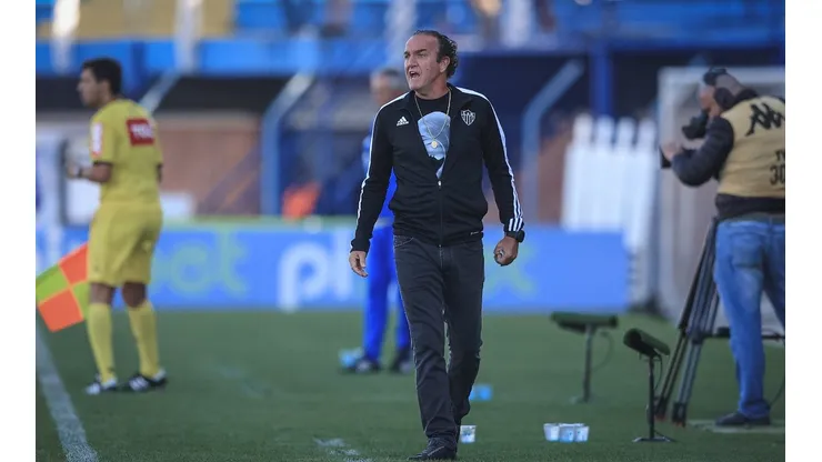 Foto: Pedro Souza/Atlético-MG - Cuca foi sincero ao falar sobre permanência