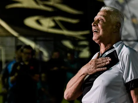 Roberto Dinamite é filmado após triunfo vascaíno, se emociona com goleada e causa repercussão na web