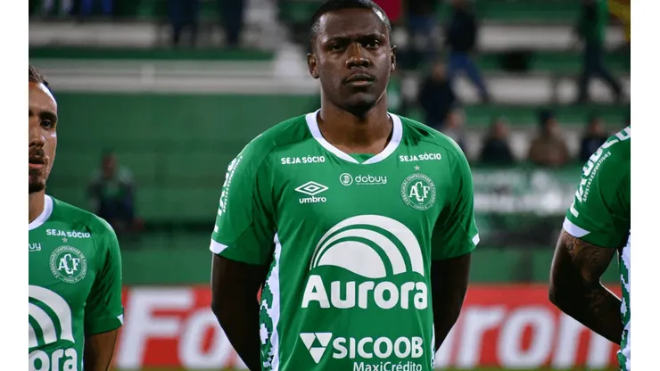 Divulgação/Chapecoense. Frazan está emprestado à Chapecoense pelo Fluminense