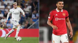 Foto: Getty Images - Valverde e Casemiro conversaram sobre a Copa do Mundo