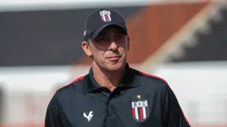Reprodução/Botafogo-SP. O treinador da Pantera se mostrou bem insatisfeito com o resultado na Copa Paulista