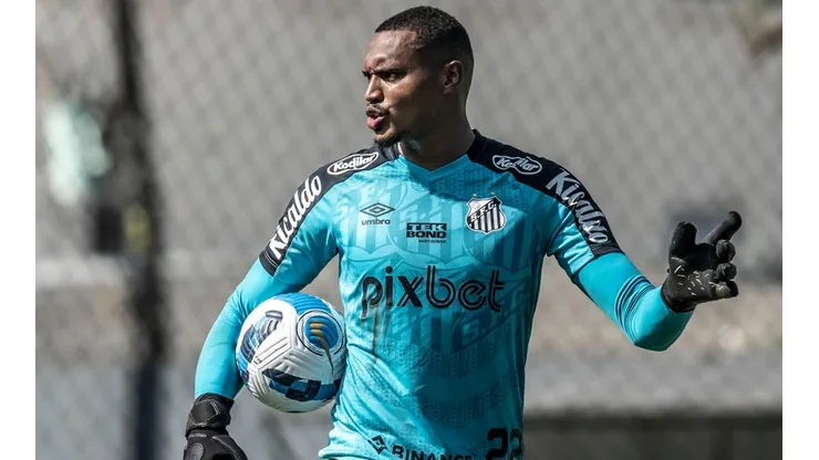 Foto: Ivan Storti/Santos FC/Divulgação - John: goleiro quer deixar o Peixe