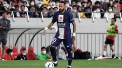 Getty Images/Koji Watanabe - Neymar se aborrece em jogo do PSG