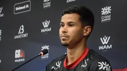 Bruno Corsino/ACG/ "Manter a cabeça fria"; Arthur Henrique fala sobre momento delicado do Atlético-GO no Brasileirão.