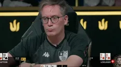 Sam Grafton usou camisa do Botafogo (Foto: Reprodução/Youtube canal oficial Triton Poker)
