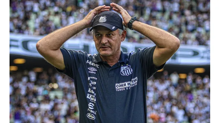 Lucas Emanuel/AGIF/ "Graças a Deus", "tragam um técnico de verdade"; Torcida do Santos se manifesta após demissão de Lisca.