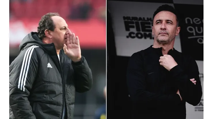 Agif/Marcello Zambrana e Agif/Ettore Chiereguini - Rogério Ceni lembra declaração polêmica de Vítor Pereira