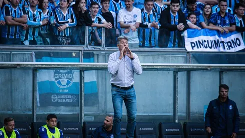 Agif/Maxi Franzoi - Renato Gaúcho se declara a torcida do Grêmio