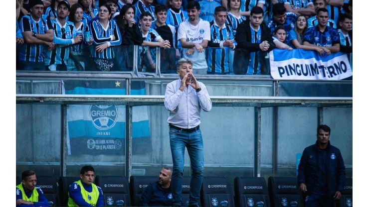 Agif/Maxi Franzoi - Renato Gaúcho se declara a torcida do Grêmio