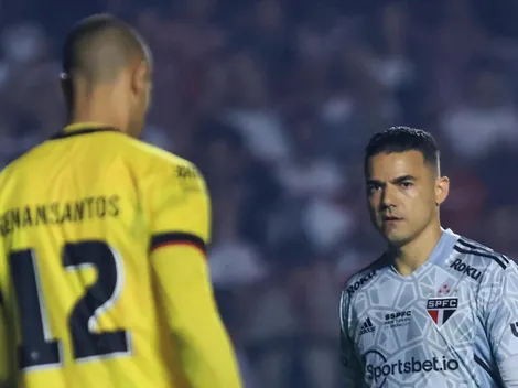Felipe Alves não esconde o jogo e faz revelação sobre os bastidores do São Paulo na Sula: "Até gritei com ele..."