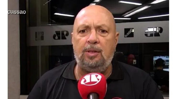 Foto: Reprodução Jovem Pan/ "Corintianos, vocês não..."; Nilson César manda recado sobre clássico para torcida do Corinthians.