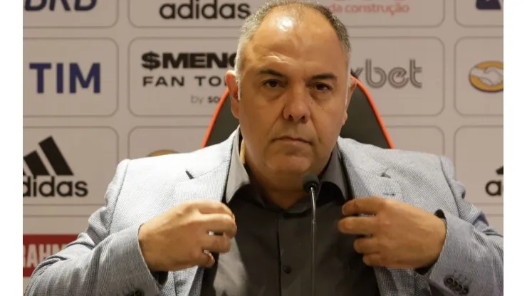Divulgação/Flamengo. Marcos Braz é direto a respeito de especulações envolvendo atacante