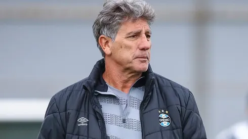 Foto: Lucas Uebel/Grêmio - Renato Gaúcho adotou mistério antes da partida contra o Vasco