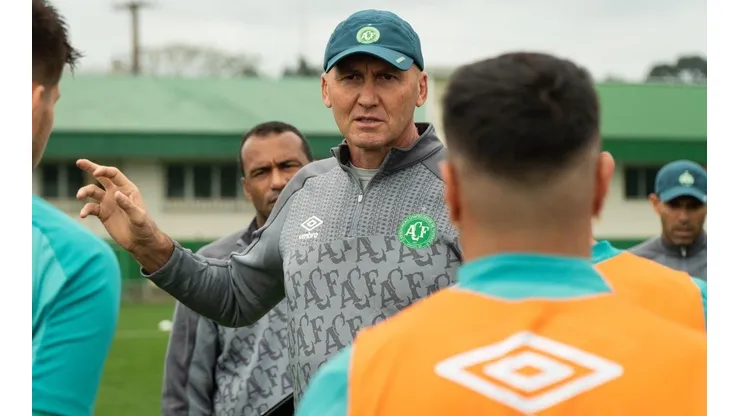 Tiago Meneghini/ACF. Dal Pozzo usou a semana livre para aplicar conceitos diferentes em campo
